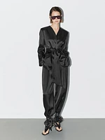 Pantalon large satiné - STUDIO