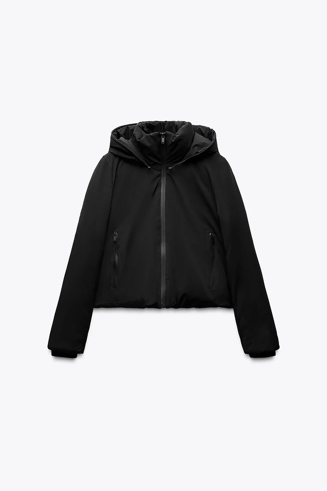 WATER AND WIND PROTECTION CROPPED ANORAK