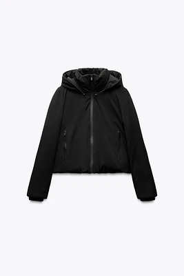 WATER AND WIND PROTECTION CROPPED ANORAK