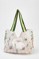 MAXI SAC SHOPPER TISSU FANTAISIE