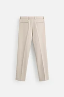 SLIM FIT SUIT PANTS