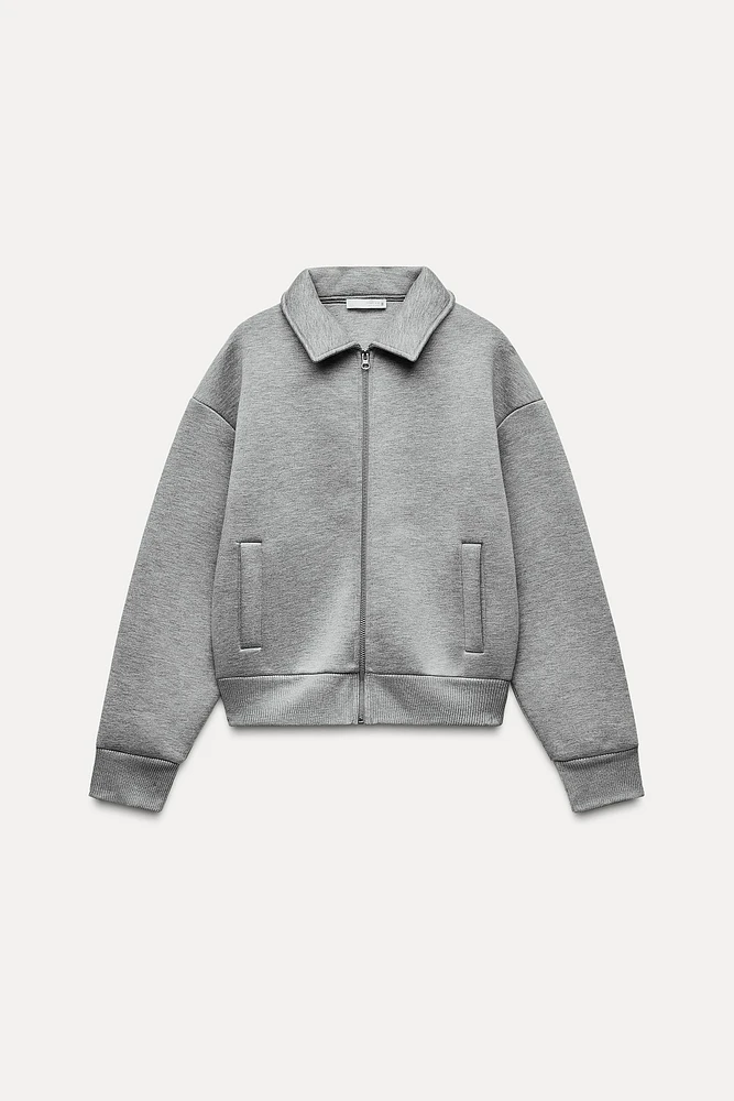 BLOUSON BOMBER EFFET SCUBA
