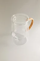 INFUSER GLASS MUG
