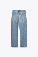 STRAIGHT CUT HIGH WAIST JEANS ZW COLLECTION