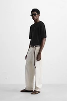 TEXTURED KNIT T-SHIRT