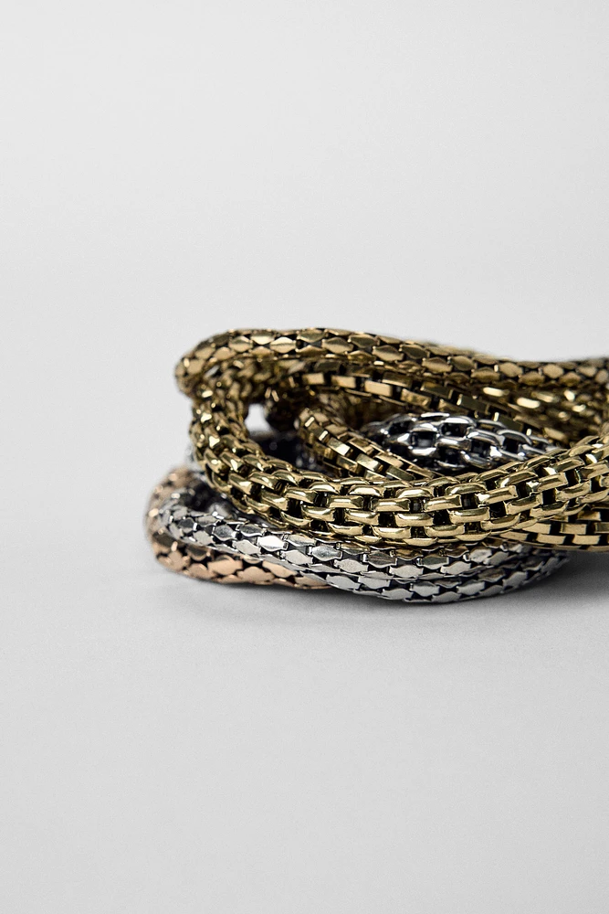 METAL BRACELET PACK KATE MOSS X ZARA