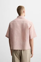 STRIPED JACQUARD SHIRT