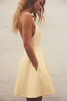 HALTER SHORT DRESS