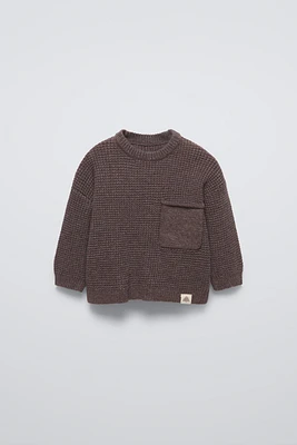 PULL EN MAILLE PERLÉE