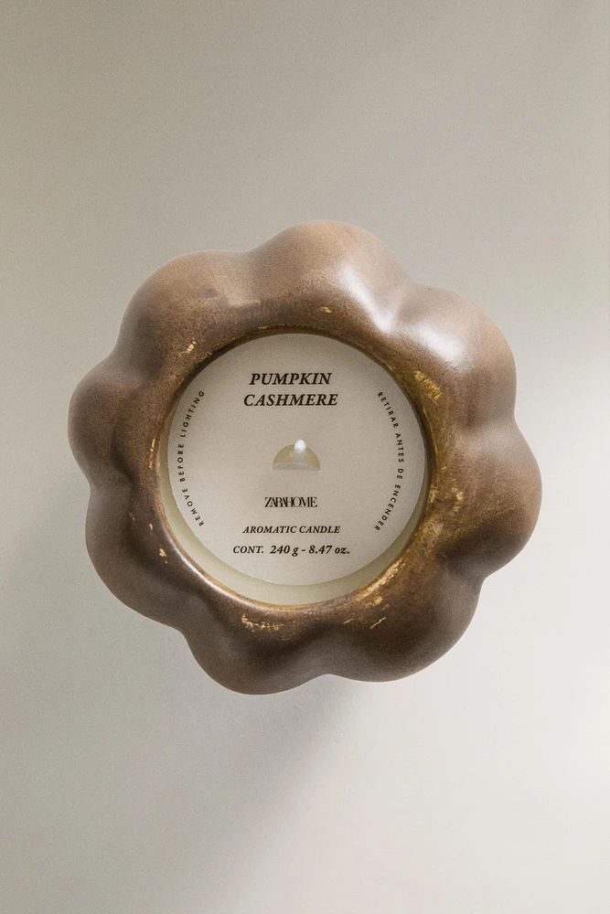(240 G) BOUGIE PARFUMÉE PUMPKIN CACHEMIRE