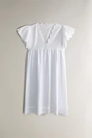 SHORT SLEEVE NIGHTGOWN