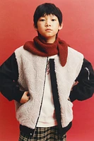 FLEECE BOMBER