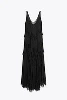 ZW COLLECTION LONG RUFFLE DRESS