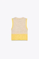 KNIT CROP TOP
