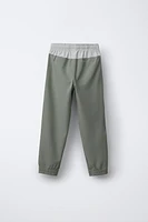 TECHNICAL JOGGER PANTS WITH SIDE STRIPE