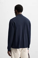 LYOCELL BLEND KNIT SHIRT