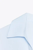 POPLIN CROPPED SHIRT
