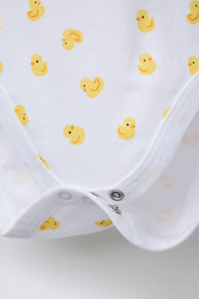 FIVE-PACK OF DUCKLING BODYSUITS
