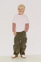 WIDE LEG MULTICARGO PANTS