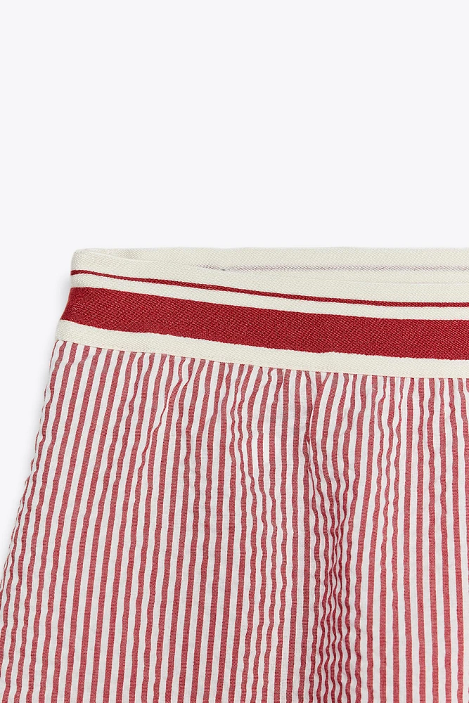 STRIPED SHORTS