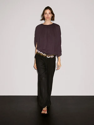 Short double-layer cape
