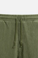 RELAXED FIT JACQUARD SHORTS