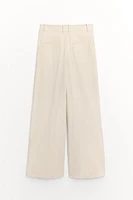 PANTALON À PINCES COLLECTION ZW