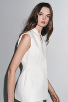 ZW COLLECTION PEPLUM VEST