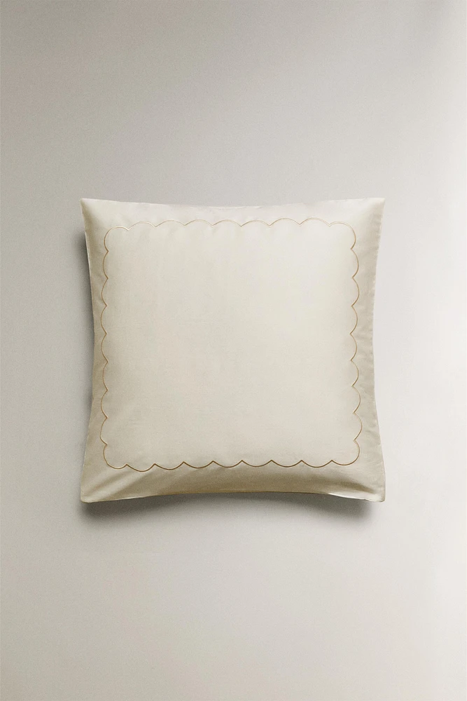 EMBROIDERED PILLOWCASE