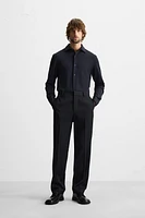 TEXTURED STRETCH SHIRT