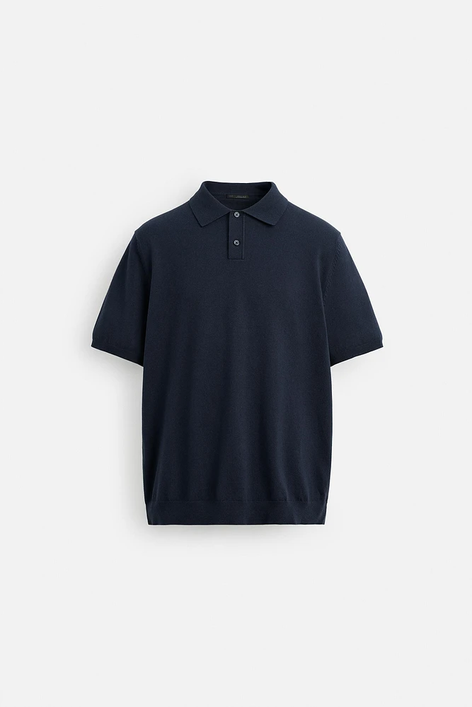 POLO EN MAILLE DE COTON