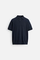 POLO EN MAILLE DE COTON
