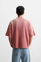 PRINTED KNIT T-SHIRT