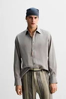 LIMITED EDITION VISCOSE STRIPE SHIRT