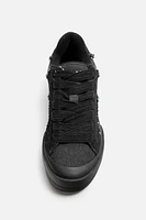 DENIM SKATE SNEAKERS