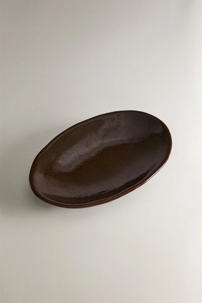 SHINY TERRACOTTA SOAP DISH