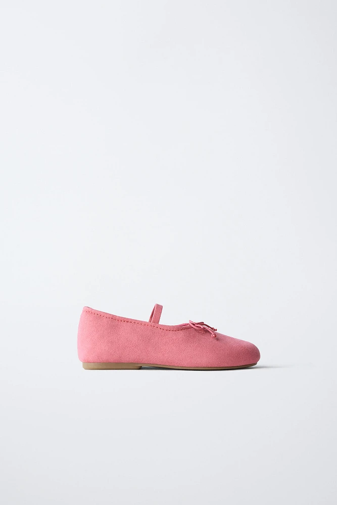 BOW BALLET FLATS