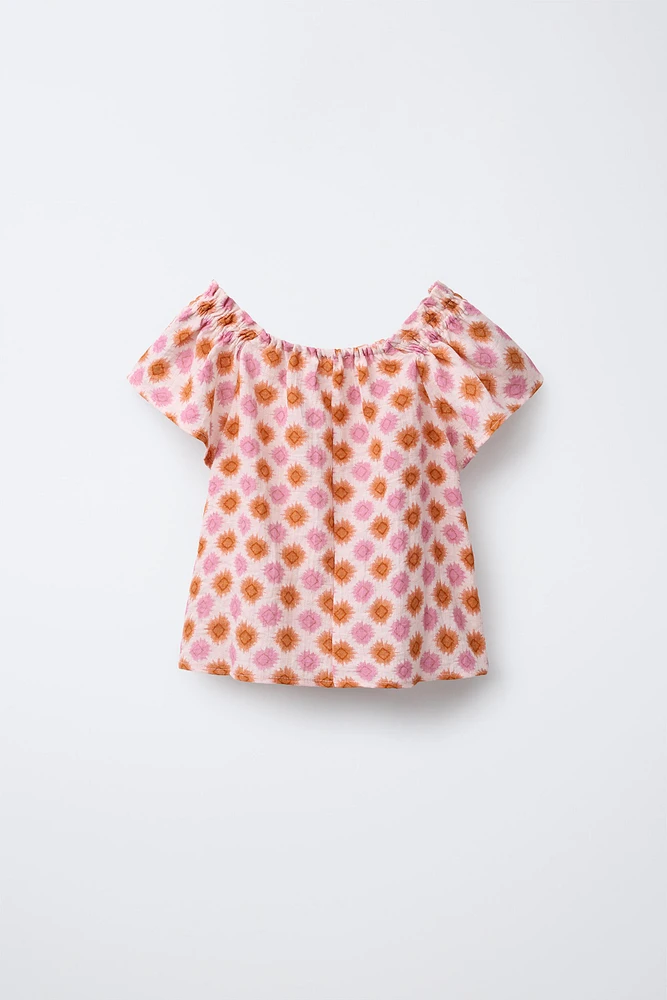 SUN PRINT TOP