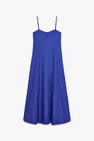 POPLIN DRESS ZW COLLECTION