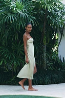 SATIN SLIP DRESS