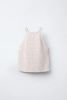 CROCHET KNIT TOP
