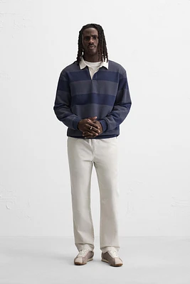 PANTALON DÉLAVÉ AVEC TAILLE JOGGING