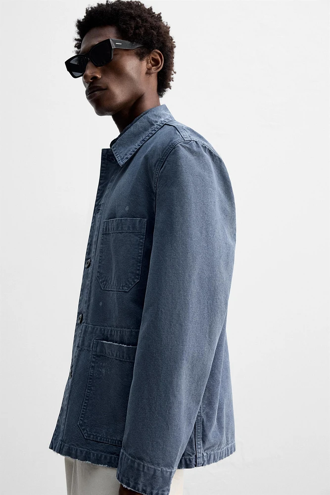 VESTE LAVAGE ÉCLABOUSSURES