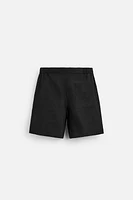 100% LINEN SHORTS