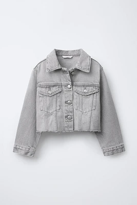 CROPPED DENIM JACKET
