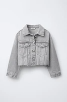 CROPPED DENIM JACKET