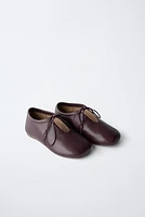 ZARA TIMELESS - DERBYS EN CUIR