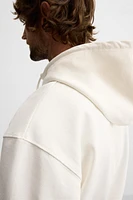 HOODED CREWNECK SWEATSHIRT