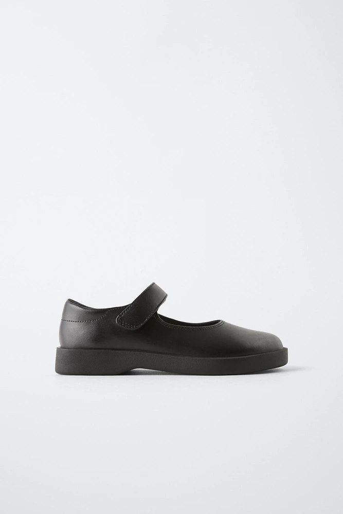 SCHOOLGIRL BALLET FLATS