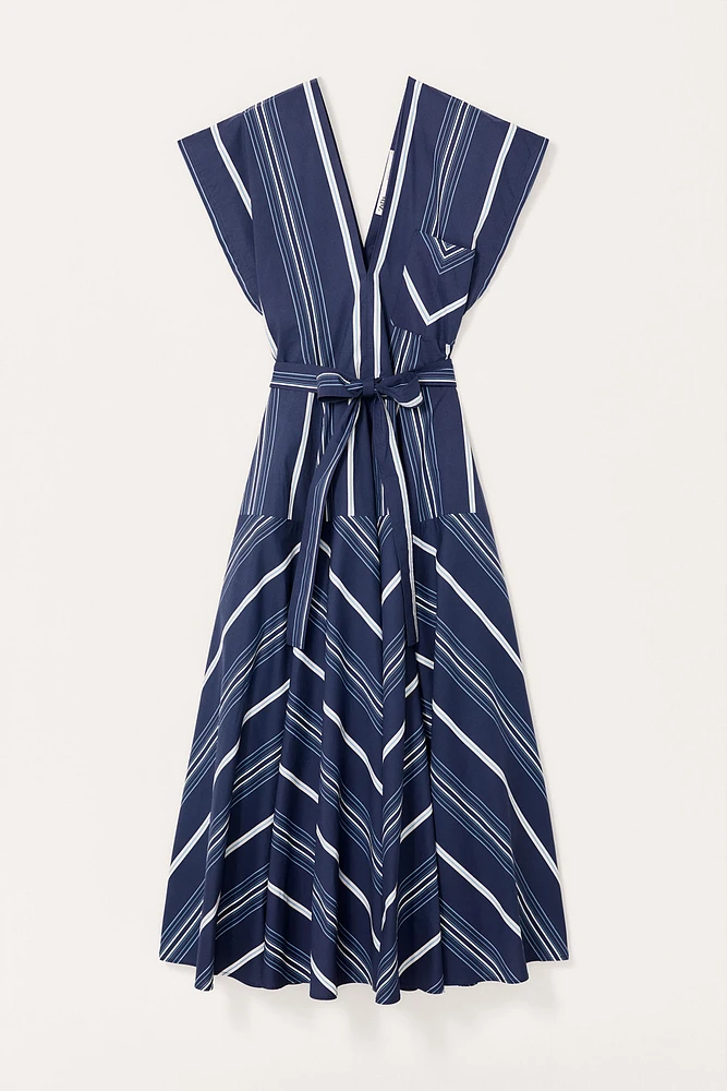 ROBE RAYURES GODETS LIMITED EDITION